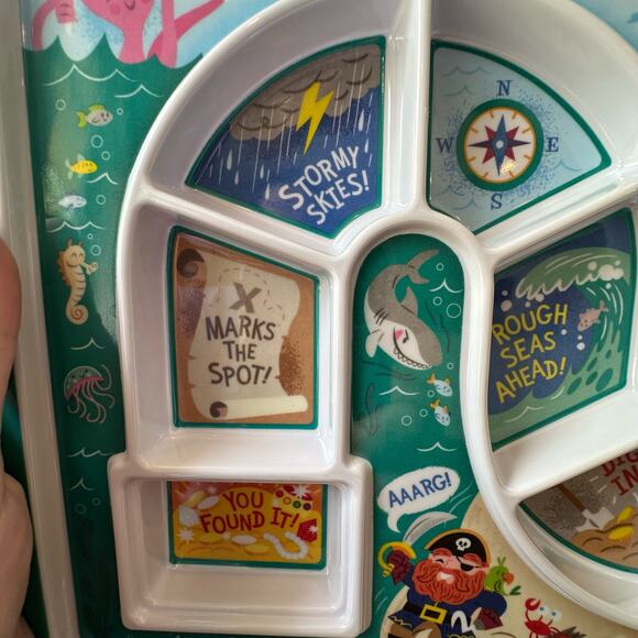 Fred's Dinner Winner Kids Meal Food Trays Pirate - Picture 6 of 13